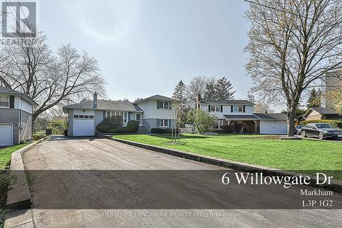 6 Willowgate Drive, Markham (Bullock), ON - Outdoor With Facade