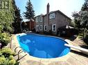 2046 Pineview Drive, Oakville, ON  - Outdoor With In Ground Pool With Deck Patio Veranda With Backyard With Exterior 