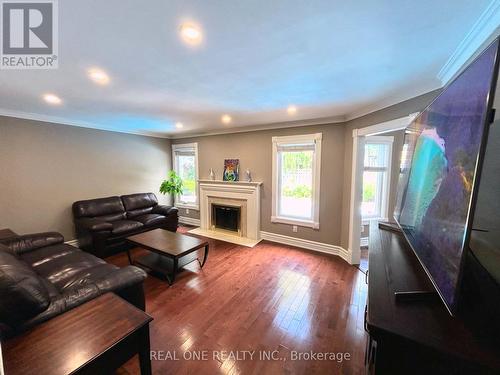 2046 Pineview Drive, Oakville, ON - Indoor Photo Showing Living Room With Fireplace