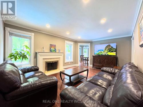 2046 Pineview Drive, Oakville, ON - Indoor Photo Showing Living Room With Fireplace