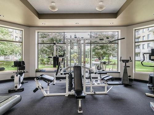 Exercise room - 1003-11115 Boul. Cavendish, Montréal (Saint-Laurent), QC - Indoor Photo Showing Gym Room