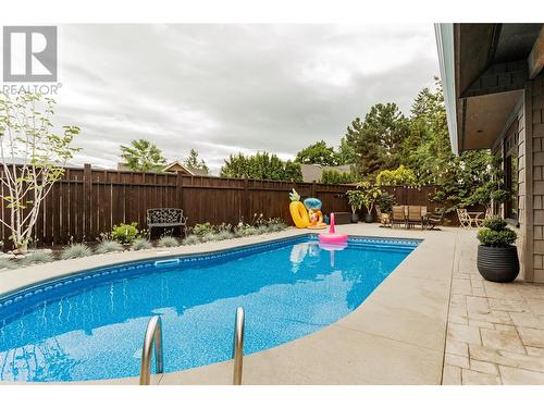 576 Radant Road, Kelowna, BC - Outdoor With In Ground Pool With Backyard