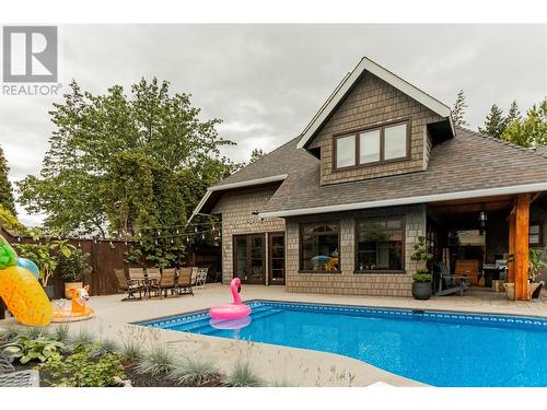 576 Radant Road, Kelowna, BC - Outdoor With In Ground Pool