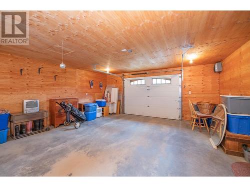 65 Pine Road, Cherryville, BC - Indoor Photo Showing Garage