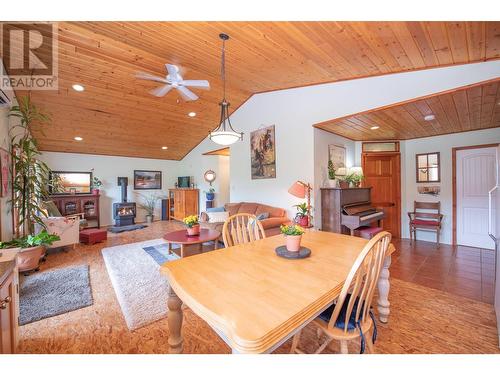 65 Pine Road, Cherryville, BC - Indoor Photo Showing Dining Room