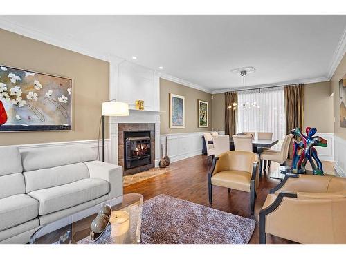 Living room - 7 Rue De Rambouillet, Blainville, QC - Indoor Photo Showing Living Room With Fireplace