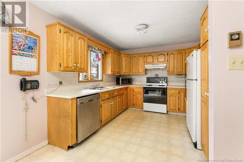 15 Liberty Crescent, Moncton, NB - Indoor Photo Showing Kitchen With Double Sink