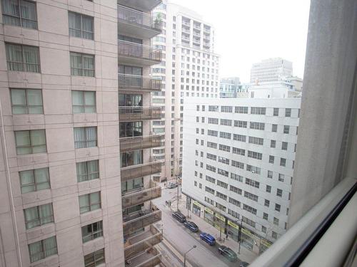 Vue - 12D-1200 Boul. De Maisonneuve O., Montréal (Ville-Marie), QC - Outdoor With Balcony With Facade