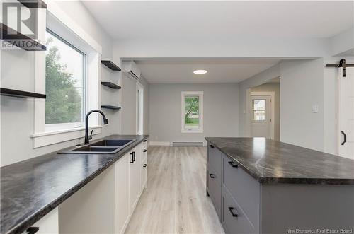 5 Russell Street, Petitcodiac, NB - Indoor Photo Showing Kitchen With Double Sink