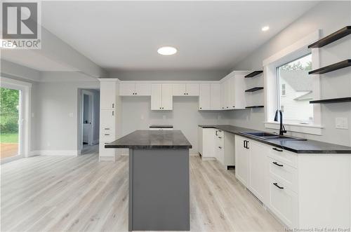 5 Russell Street, Petitcodiac, NB - Indoor Photo Showing Kitchen With Double Sink