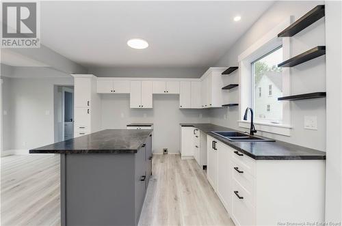 5 Russell Street, Petitcodiac, NB - Indoor Photo Showing Kitchen With Double Sink