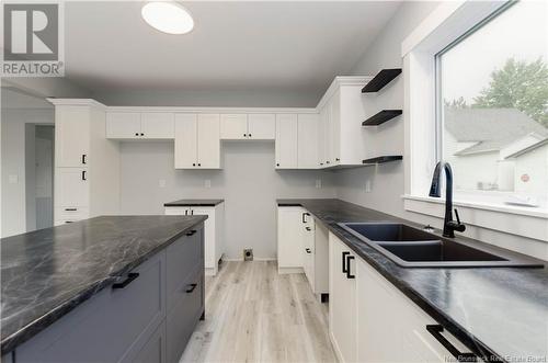 5 Russell Street, Petitcodiac, NB - Indoor Photo Showing Kitchen With Double Sink