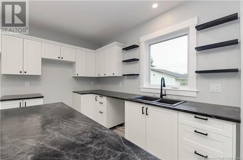 5 Russell Street, Petitcodiac, NB - Indoor Photo Showing Kitchen With Double Sink