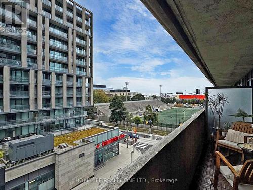 510 - 20 Joe Shuster Way, Toronto, ON - Outdoor With Balcony