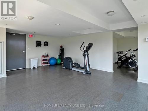 510 - 20 Joe Shuster Way, Toronto, ON - Indoor Photo Showing Gym Room