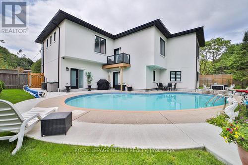 423 Friendship Avenue, Toronto (Rouge), ON - Outdoor With In Ground Pool With Exterior