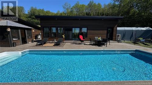 83 Maxime Road, Saint-Jacques, NB - Outdoor With In Ground Pool With Deck Patio Veranda