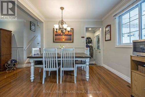 30 Caldwell Street, St. Thomas, ON - Indoor Photo Showing Dining Room