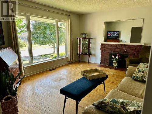 31 Vine Avenue, Moncton, NB - Indoor Photo Showing Living Room With Fireplace