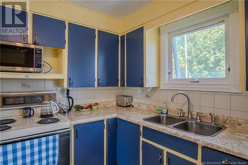 6 Myles Drive, Saint John, NB - Indoor Photo Showing Kitchen With Double Sink