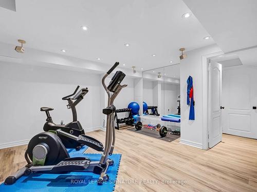 83 Aloe Ave, Richmond Hill, ON - Indoor Photo Showing Gym Room