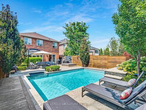 83 Aloe Ave, Richmond Hill, ON - Outdoor With In Ground Pool With Deck Patio Veranda