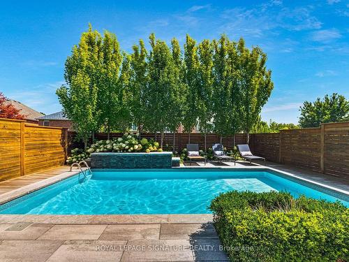 83 Aloe Ave, Richmond Hill, ON - Outdoor With In Ground Pool With Backyard