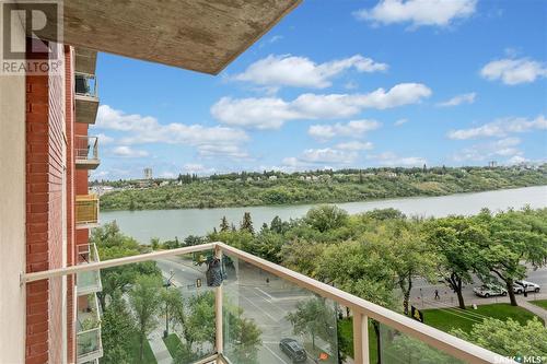 801 902 Spadina Crescent E, Saskatoon, SK - Outdoor With Body Of Water With Balcony With View