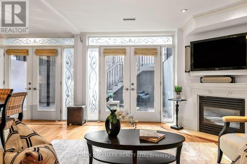 1 - 120 Bedford Road, Toronto (Annex), ON - Indoor Photo Showing Living Room With Fireplace