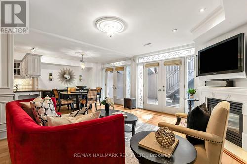 1 - 120 Bedford Road, Toronto (Annex), ON - Indoor Photo Showing Living Room With Fireplace