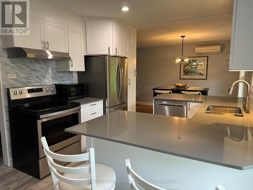 163 Clapperton Street, Barrie, ON - Indoor Photo Showing Kitchen With Double Sink