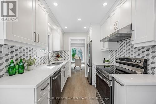 72 Dunmail Drive, Toronto (Agincourt North), ON - Indoor Photo Showing Kitchen With Stainless Steel Kitchen With Double Sink With Upgraded Kitchen