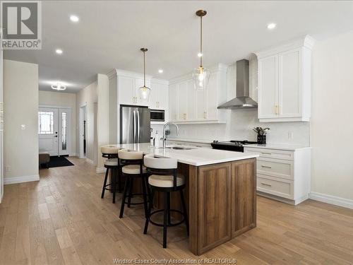 3285 Tullio Drive, Lasalle, ON - Indoor Photo Showing Kitchen With Upgraded Kitchen