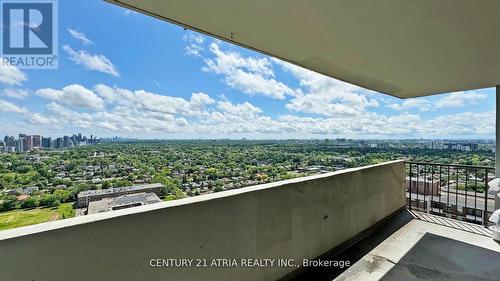 3006 - 10 Tangreen Court, Toronto (Newtonbrook West), ON - Outdoor With Balcony With View