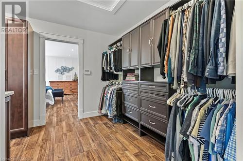 3rd Level Walk-In Closet - 98 North Shore Road, Saugeen Shores, ON - Indoor With Storage