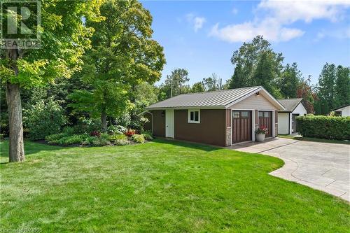 Detached Garage With Rear Addition - 98 North Shore Road, Saugeen Shores, ON - Outdoor