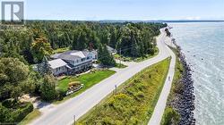 Paved Recreational Trail Below The Road - 