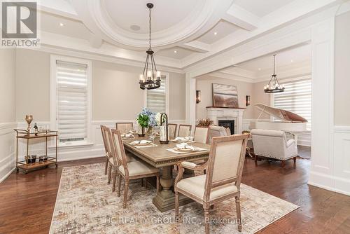 79 Denham Drive, Richmond Hill (South Richvale), ON - Indoor Photo Showing Dining Room With Fireplace