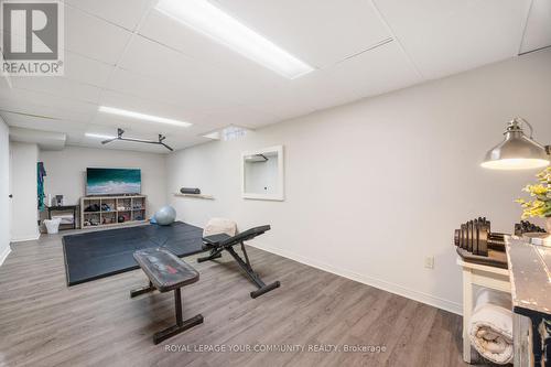 56 Moffat Crescent, Aurora, ON - Indoor Photo Showing Gym Room