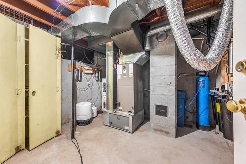 3575 Canyon Road, Spallumcheen, BC - Indoor Photo Showing Basement