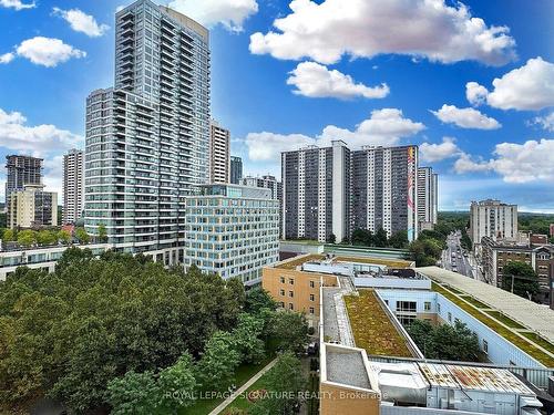 1005-120 Homewood Ave, Toronto, ON - Outdoor With Balcony