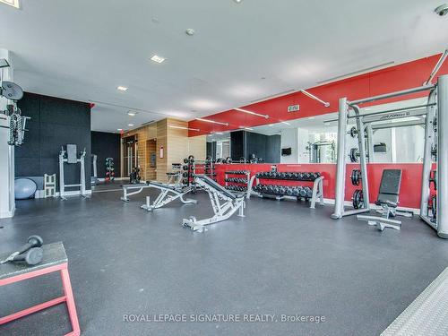 1005-120 Homewood Ave, Toronto, ON - Indoor Photo Showing Gym Room