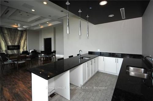 505-45 Yorkland Blvd, Brampton, ON - Indoor Photo Showing Kitchen With Double Sink