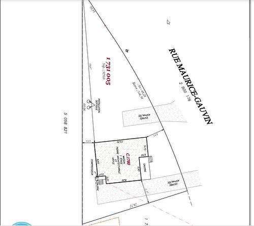 Drawing (sketch) - 1780 Rue Maurice-Gauvin, Laval (Chomedey), QC - Other