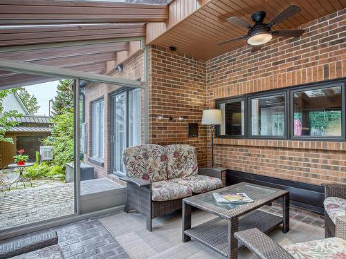 Veranda - 356B Ch. Du Richelieu, Saint-Basile-Le-Grand, QC - Outdoor With Deck Patio Veranda With Exterior