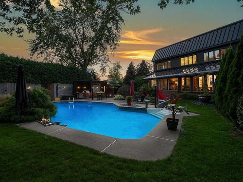 Cour - 356B Ch. Du Richelieu, Saint-Basile-Le-Grand, QC - Outdoor With In Ground Pool