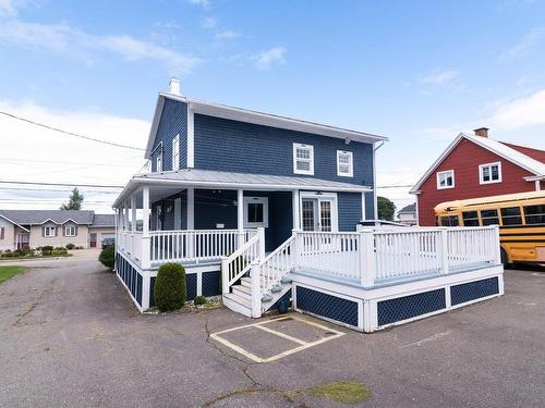 Back facade - 288 Rue Principale E., Sainte-Hélène-De-Kamouraska, QC - Outdoor With Deck Patio Veranda