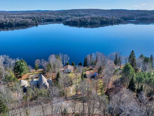 Photo aÃ©rienne - 1588 Ch. Du Lac-Chaud, La Macaza, QC - Outdoor With Body Of Water With View