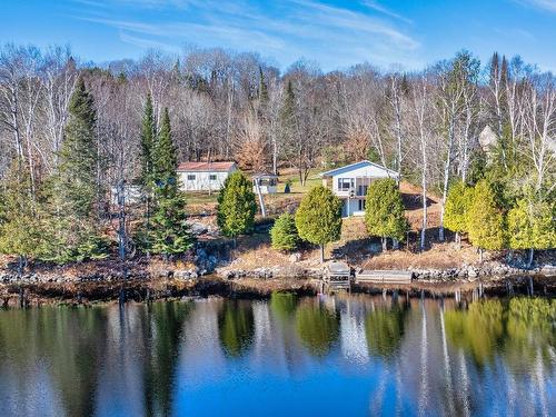 Photo aÃ©rienne - 1588 Ch. Du Lac-Chaud, La Macaza, QC - Outdoor With Body Of Water With View