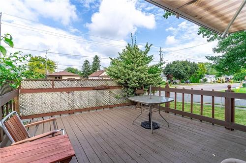 5473 Hillsdale Avenue, Niagara Falls, ON - Outdoor With Deck Patio Veranda With Exterior